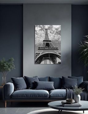 Cuadro decorativo generica paisaje torre Eiffel 40 x 60 cm