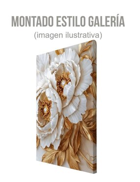 Cuadro decorativo Generica Botánica Peonias Eteras