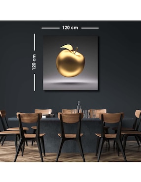 Cuadro decorativo Canvas Art MX Manzana Lujosa