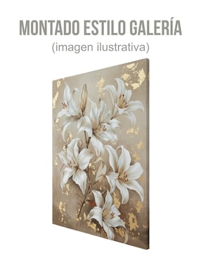 Cuadro decorativo Generica Flor Cafe
