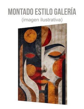 Cuadro decorativo Generica Rostro Cubista