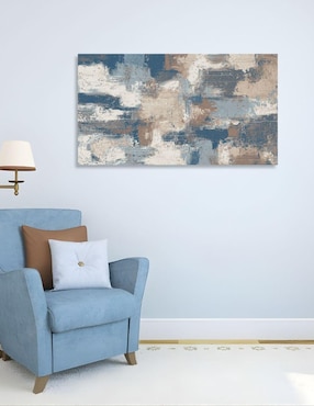 Cuadro decorativo Generica Azul Grisáceo