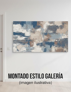 Cuadro decorativo Generica Azul Grisáceo