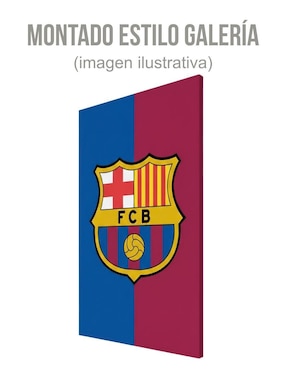 Cuadro decorativo Generica Fútbol Escudo Barcelona
