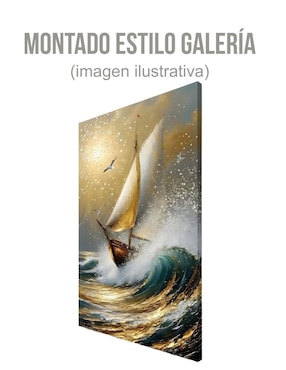 Cuadro decorativo Generica Paisaje Velero