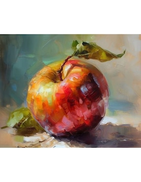 Cuadro decorativo Generica Manzana