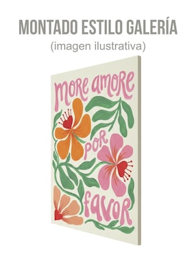 Cuadro decorativo Generica Frases More Amore