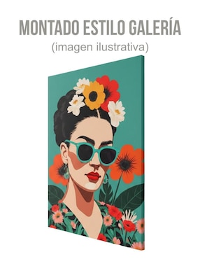 Cuadro decorativo Generica Impresión Abstracto Frida Kahlo