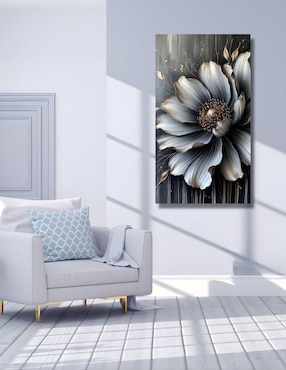 Cuadro decorativo Generica Botánica Flor de Obsidiana Impresión