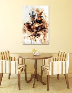 Cuadro decorativo Generica Café