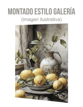 Cuadro decorativo Generica Limones
