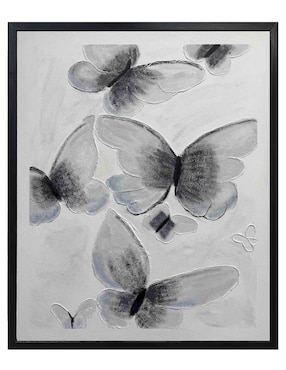 Pintura metamorphosis II técnica acrílico Jackies Mirrors Mariposas