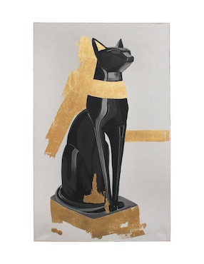 Cuadro decorativo Ecléctico Felino Egipcio