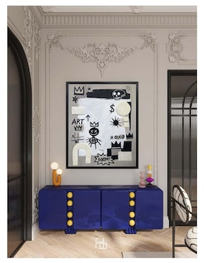 Pintura Bskt técnica mixta Jackies Mirrors