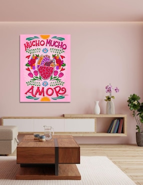 Cuadro decorativo Generica Mucho Mucho Amor