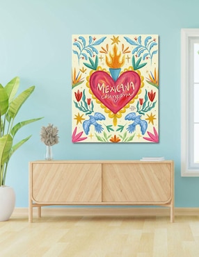 Cuadro decorativo Generica Frase Impresa Mexicana Chingona
