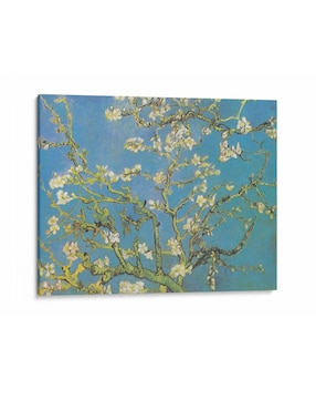 Cuadro Canvas Lab Almendro En Flor Van Gogh Algodón Y Poliéster