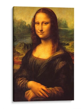 Cuadro Canvas Lab Impreso En Lienzo Mona Lisa Leonardo Da Vinci