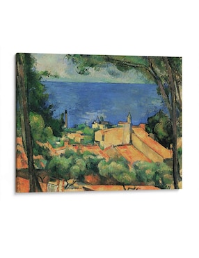 Cuadro Canvas Lab Impreso En Lienzo L’Estaque Paul Cézanne