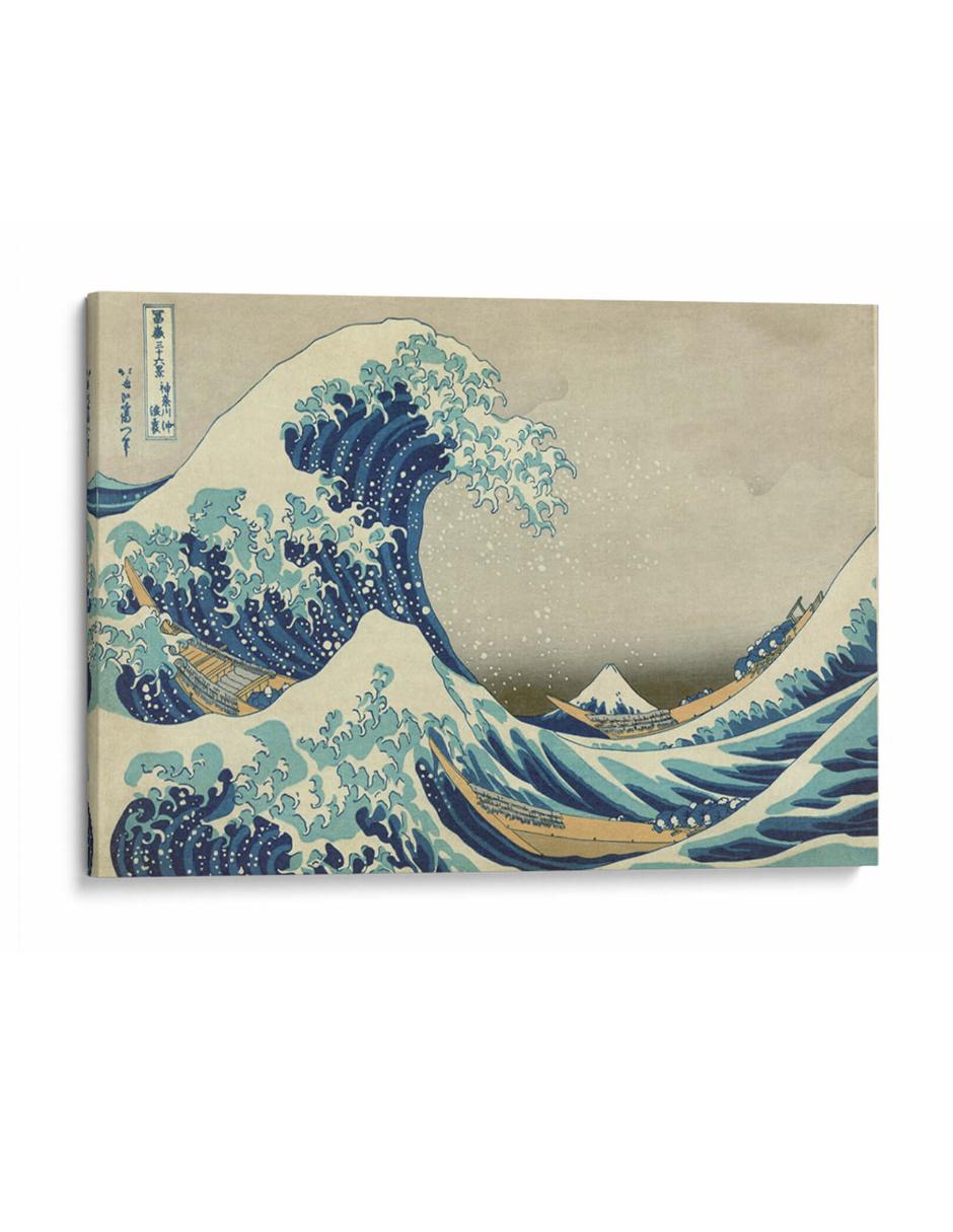Katsushika Hokusai La Gran Ola De Kanagawa MUJER TODO Camiseta De Béisbol