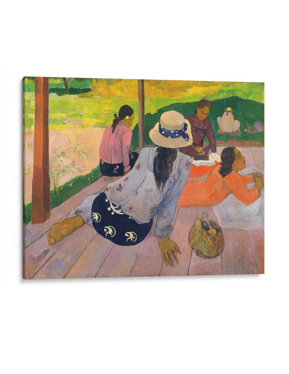 Cuadro impreso en lienzo The Siesta Paul Gauguin Cuadro impreso en lienzo The Siesta Paul Gauguin