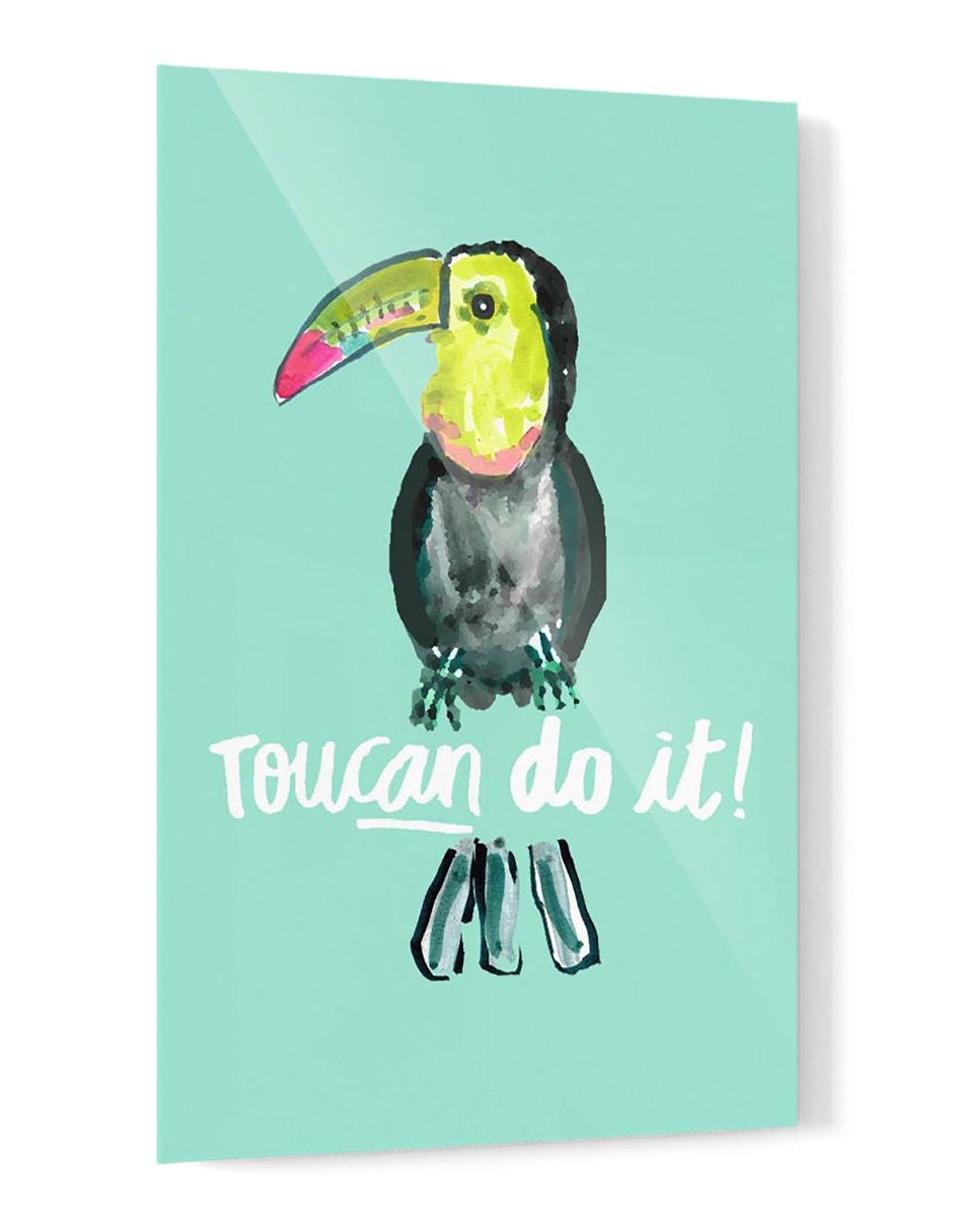 Cuadro impreso en acrílico Toucan do it