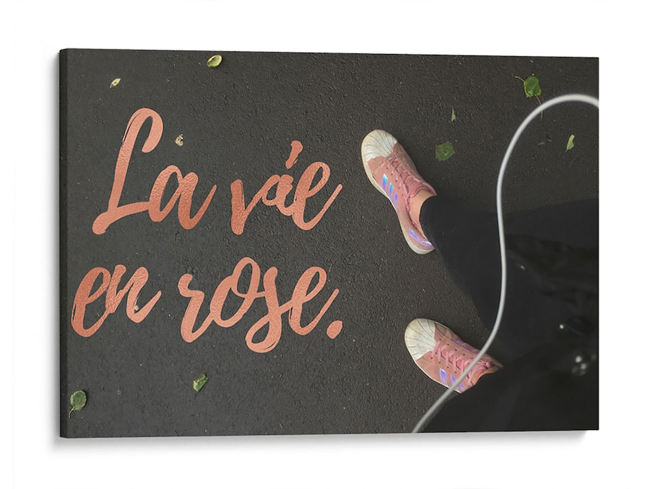 Litografía La Vie En Rose técnica Impresión Litografía La Vie En Rose técnica Impresión