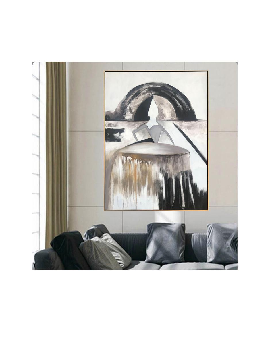 Pintura enmarcada de la colección Abstractos 2