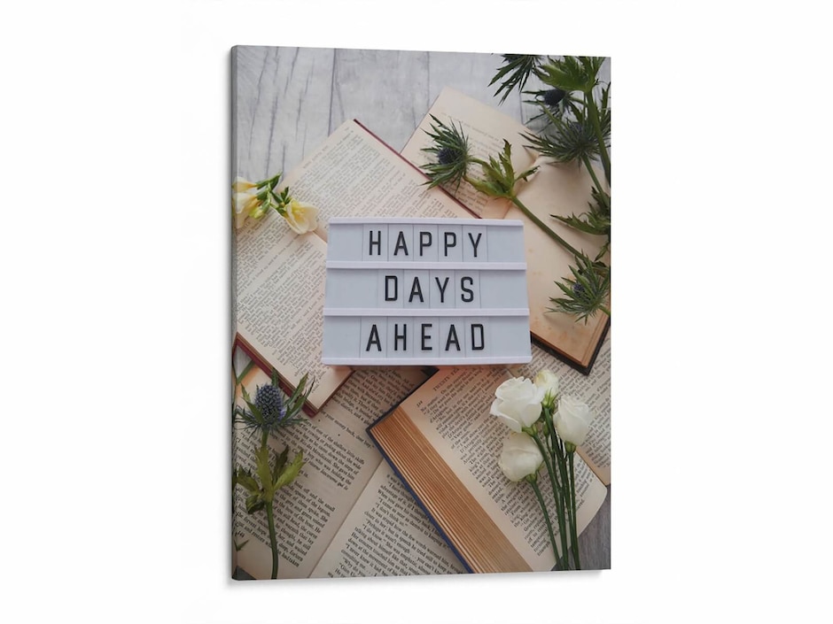 Litografía Happy Days Ahead técnica Impresión Litografía Happy Days Ahead técnica Impresión