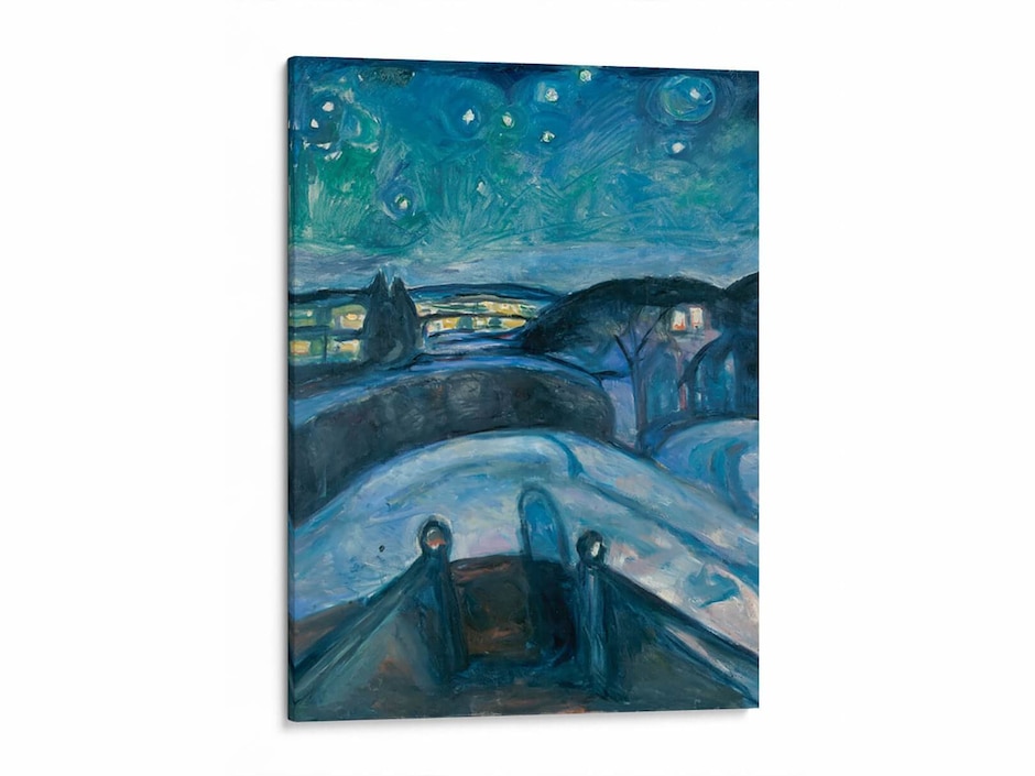 Litografía Ne Ii De Edvard Munch técnica Impresión Litografía Ne Ii De Edvard Munch técnica Impresión