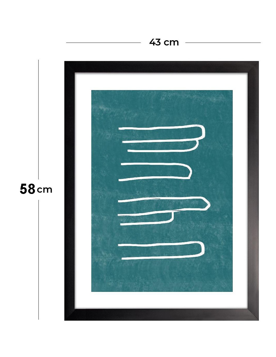 Cuadro decorativo Desalineado III de 3