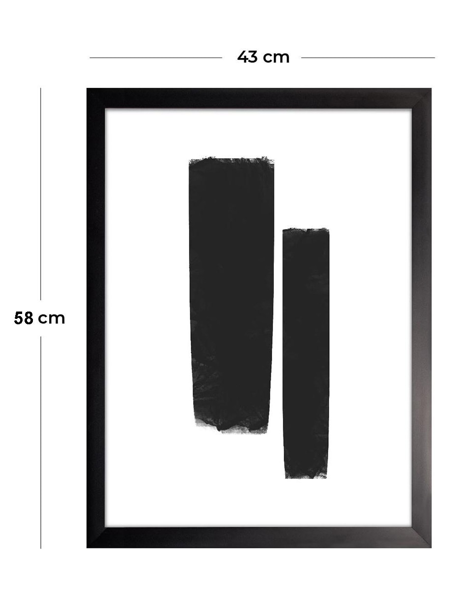 Cuadro decorativo Sombras Geométricas VIII de 3