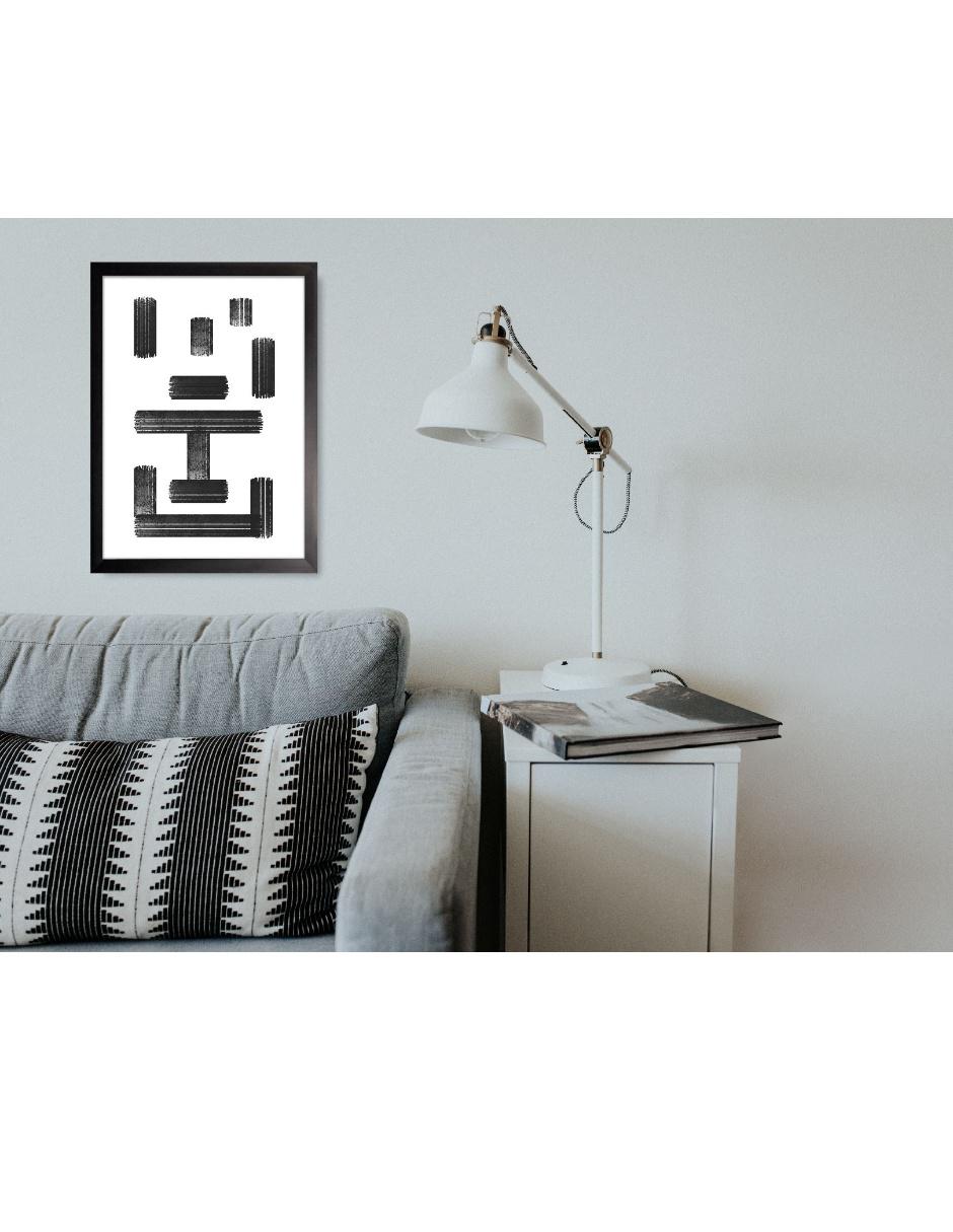 Cuadro decorativo Sombras Geométricas I de 3
