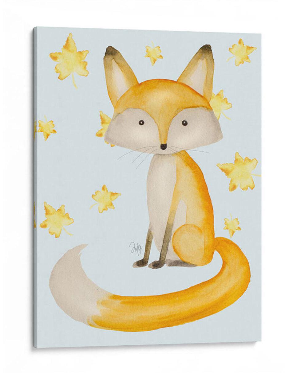 Litografía Zorro técnica Impresión