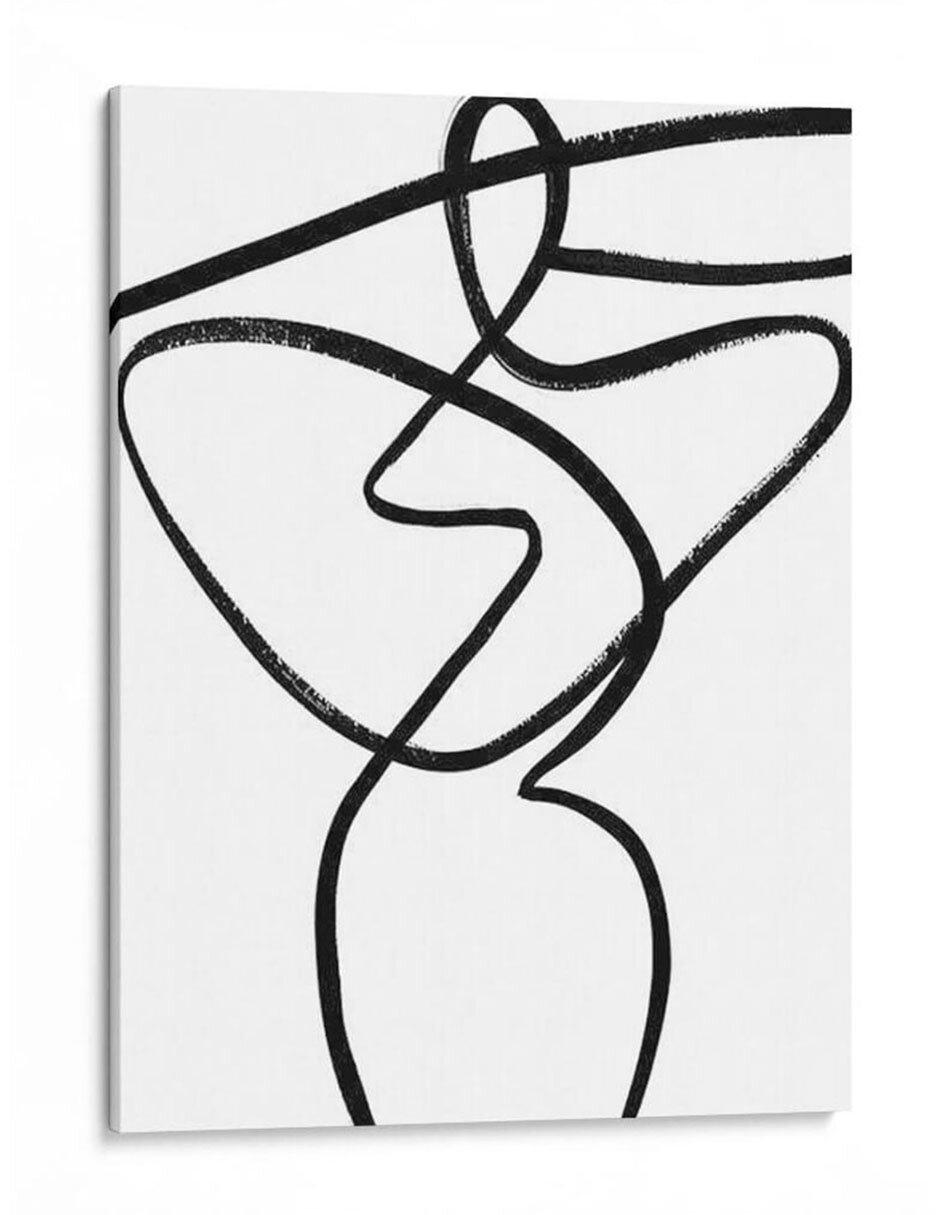Litografía Woman Doodle técnica Impresión