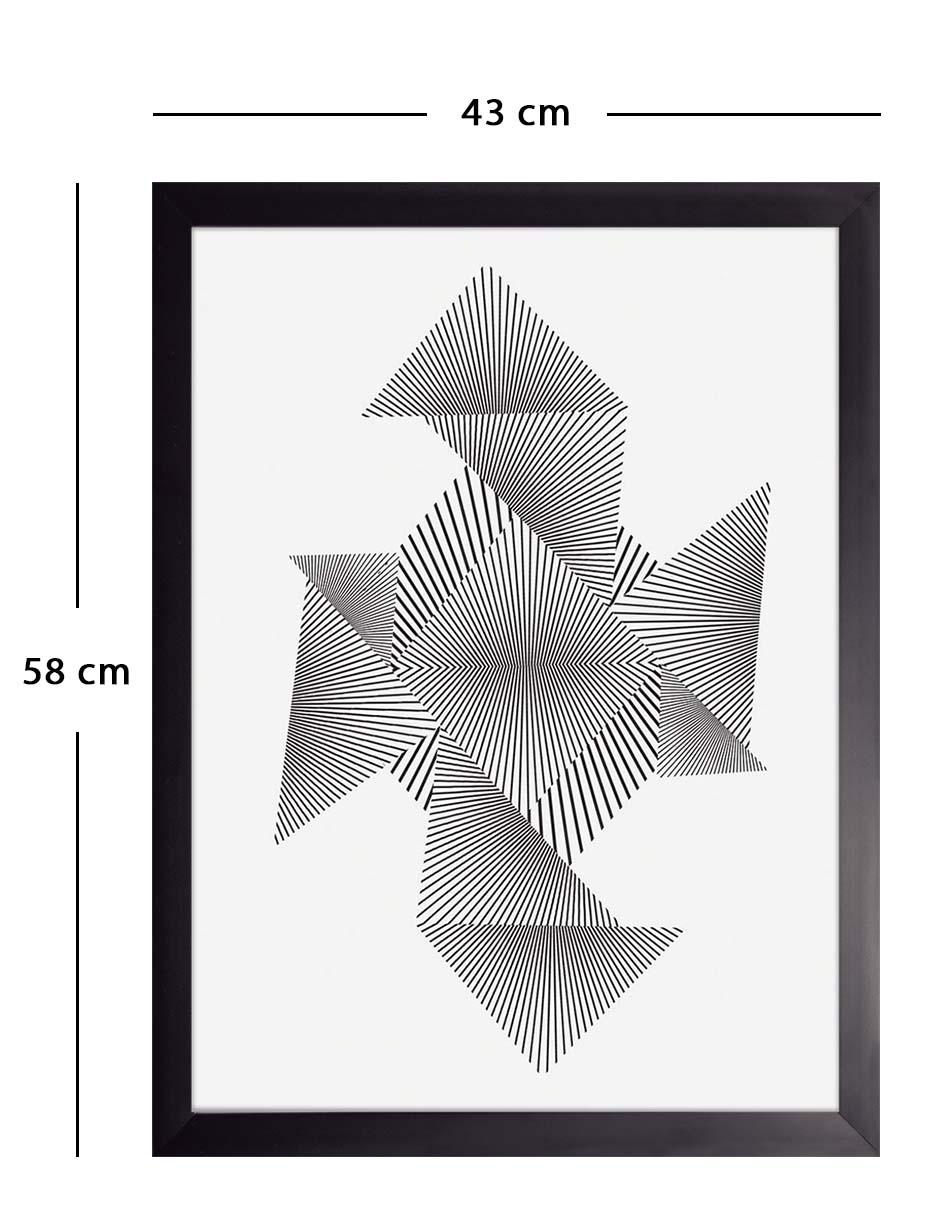 Cuadro decorativo Juego Geométrico 032 de 4
