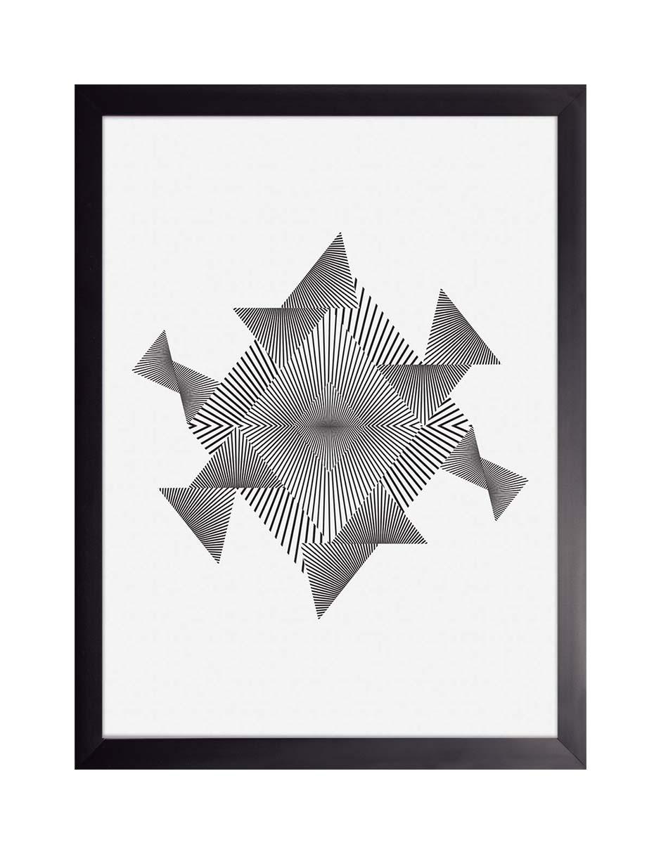 Cuadro decorativo Juego Geométrico 034 de