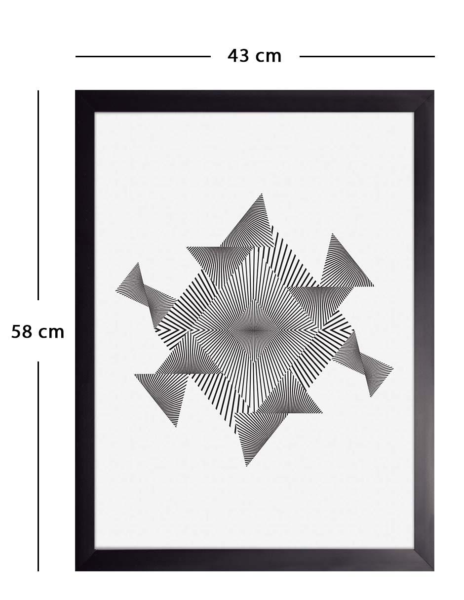 Cuadro decorativo Juego Geométrico 034 de 4