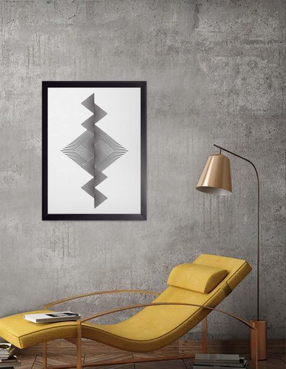Cuadro decorativo Juego Geométrico 035 de 2