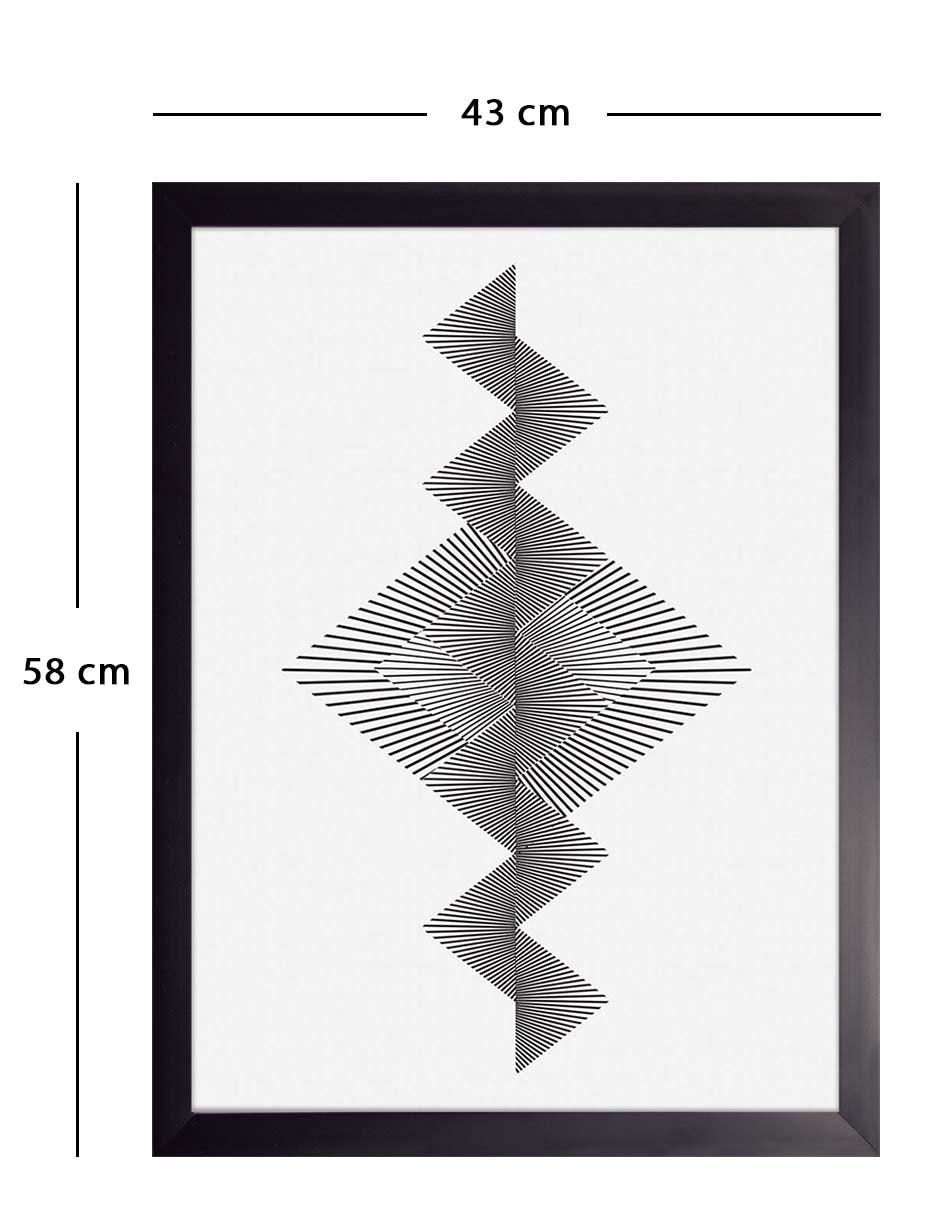 Cuadro decorativo Juego Geométrico 035 de 3