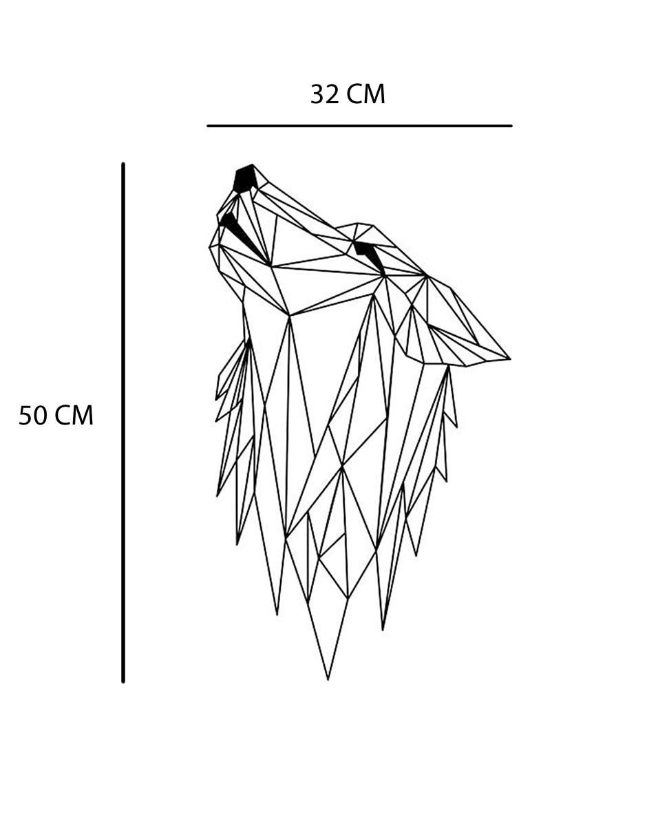 Figura decorativa de animal de madera 4