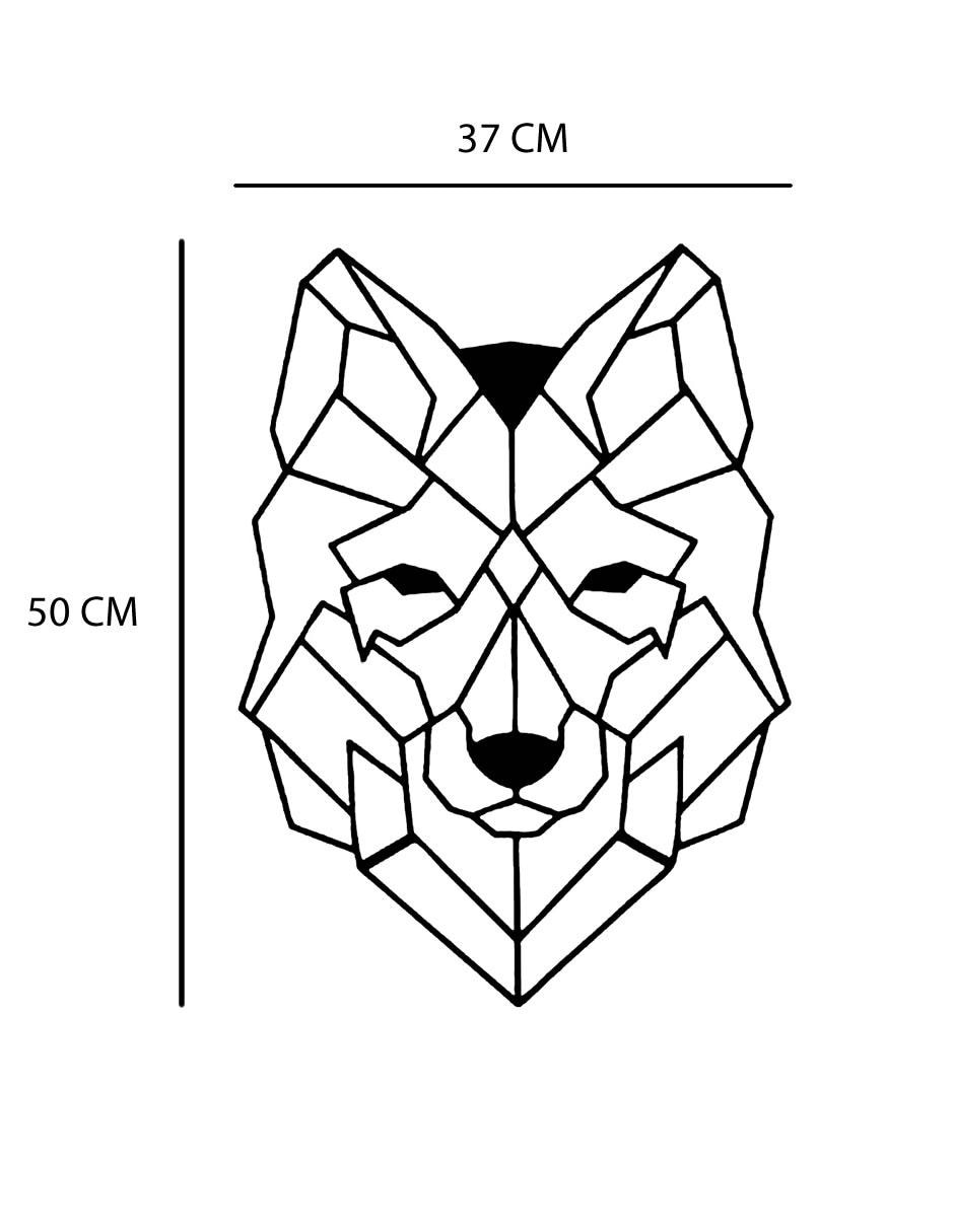 Figura decorativa de animal de madera 2