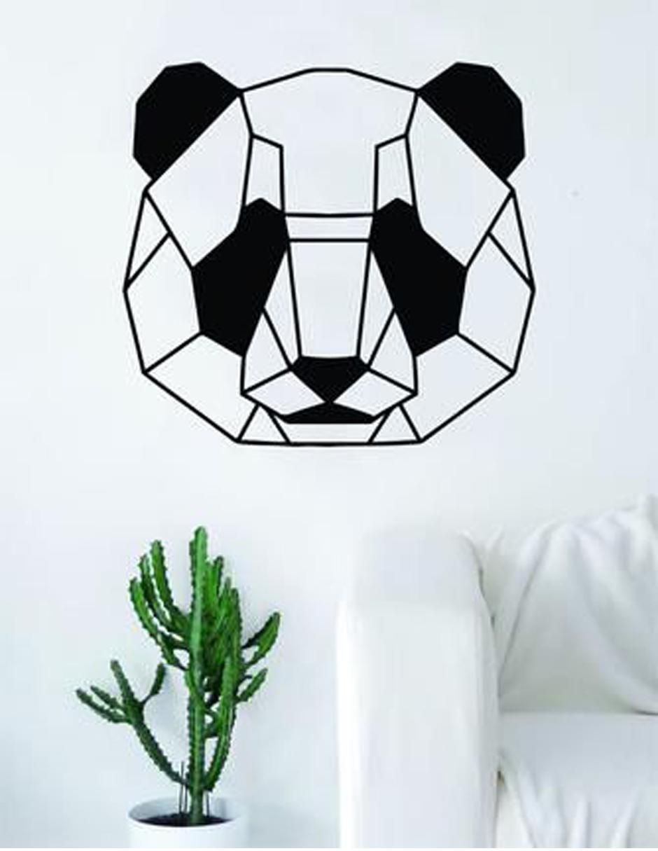 Figura decorativa de oso de madera 2