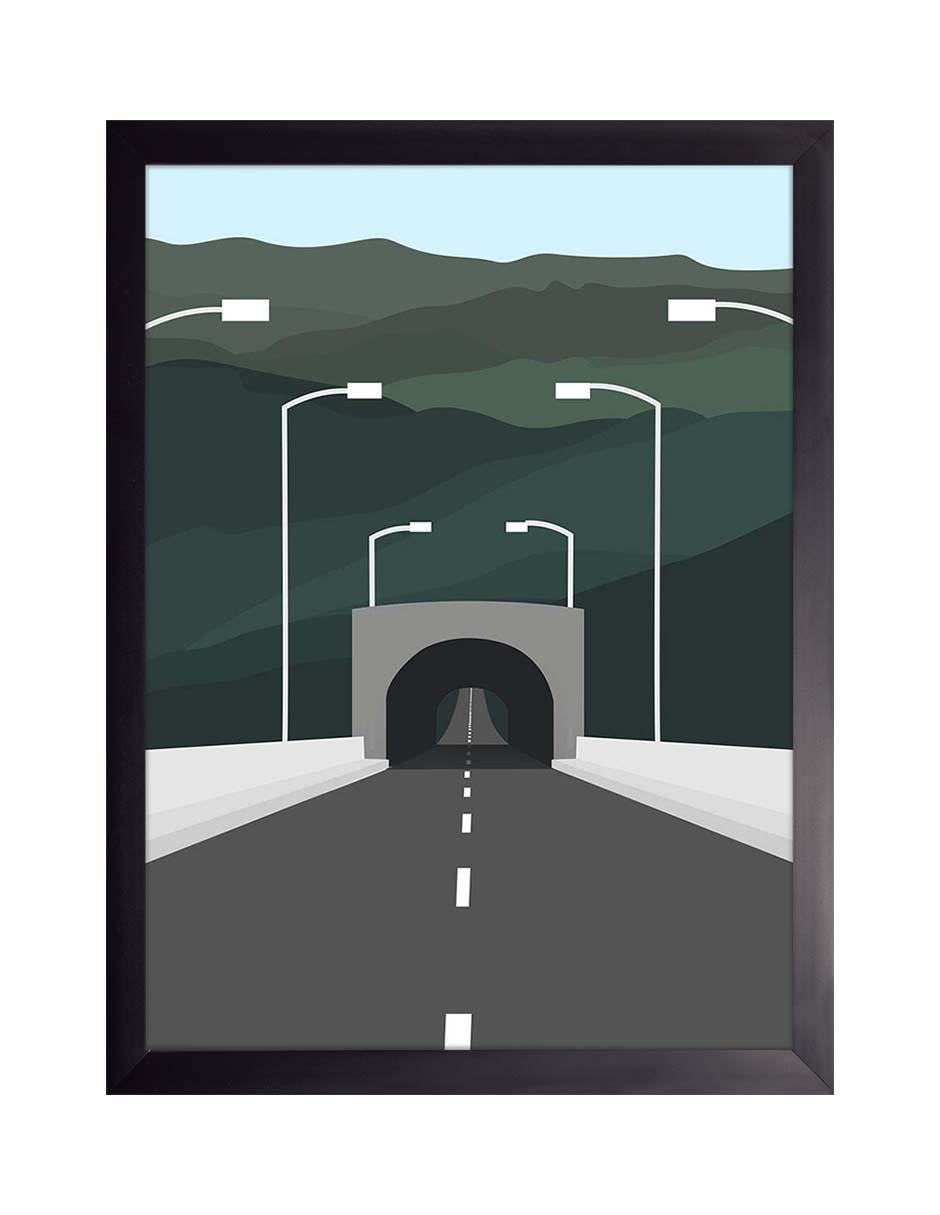Litografía Paisajes Ilustrados 019 técnica Impresión