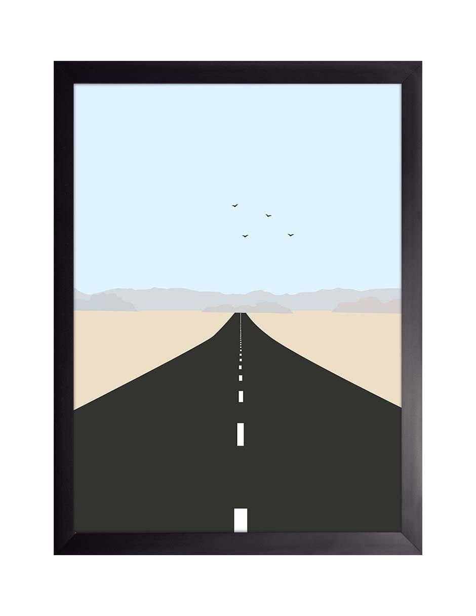 Litografía Paisajes Ilustrados 018 técnica Impresión