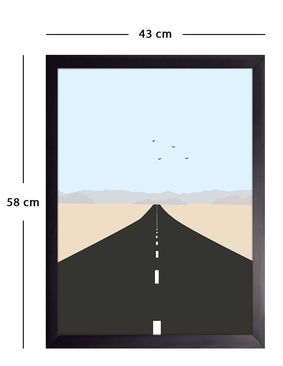 Litografía Paisajes Ilustrados 018 técnica Impresión 2