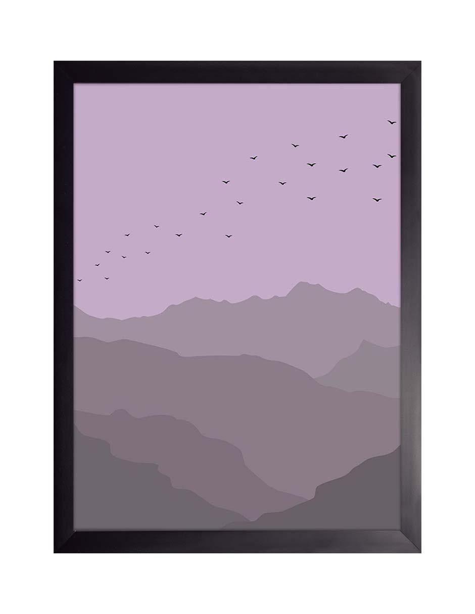 Litografía Paisajes Ilustrados 007 técnica Impresión