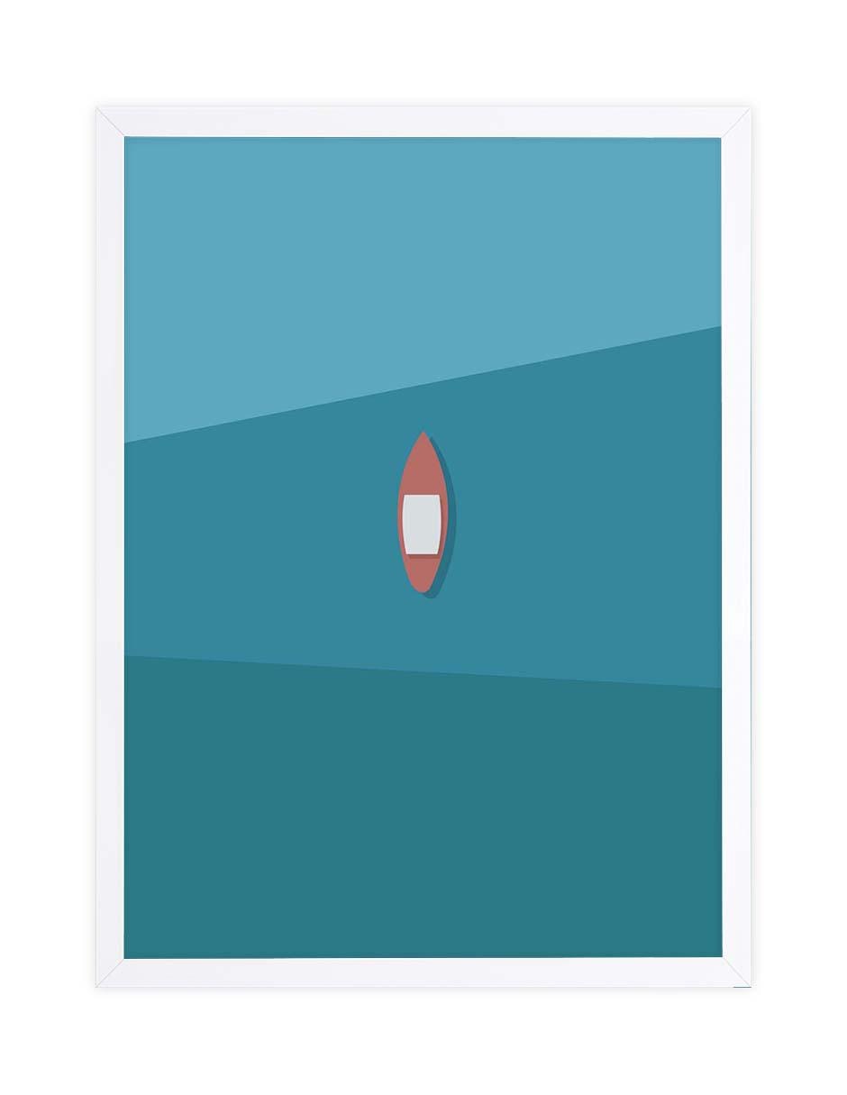 Litografía Paisajes Ilustrados 005 técnica Impresión