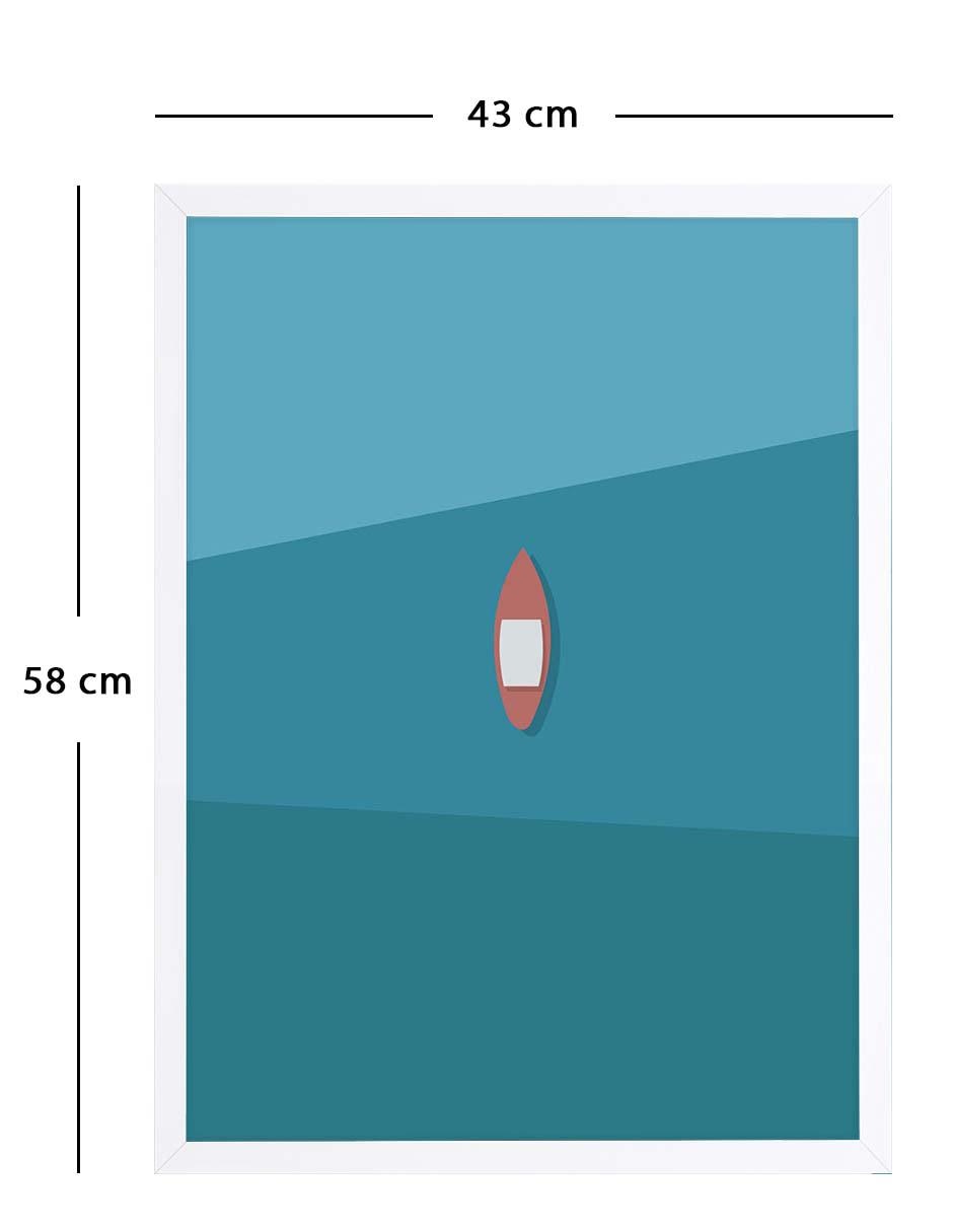 Litografía Paisajes Ilustrados 005 técnica Impresión 2