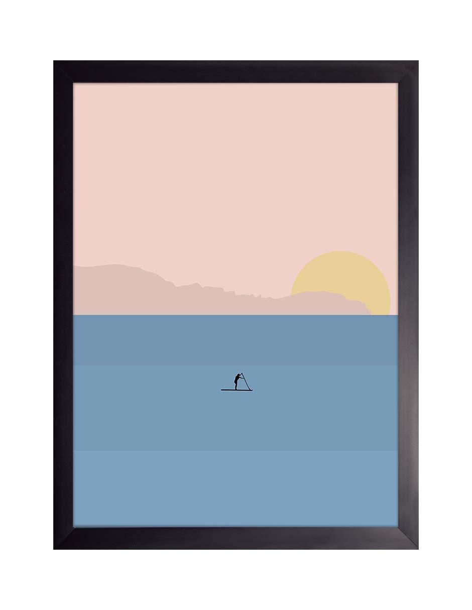 Litografía Paisajes Ilustrados 003 técnica Impresión